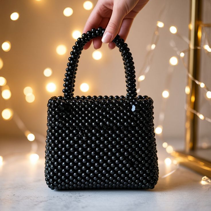 Elegant Beaded Bridal Bag