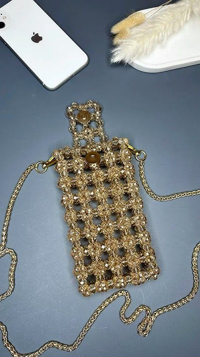 Vintage Beaded Mobile Cover