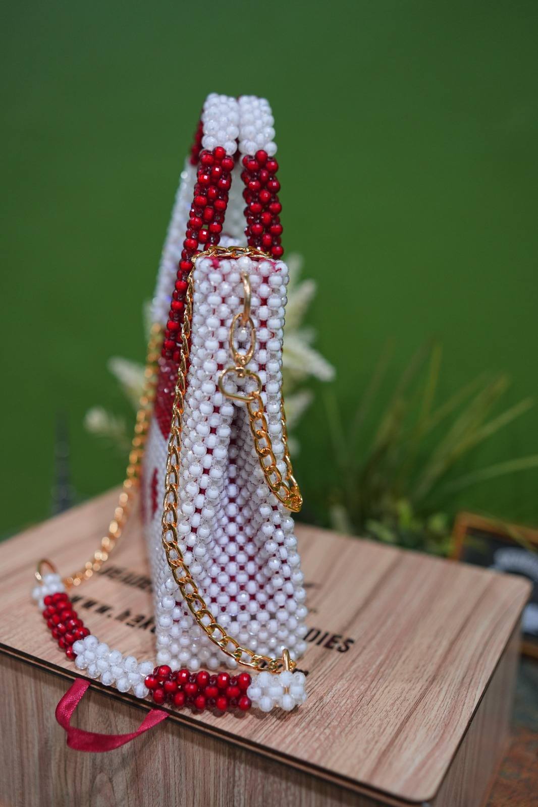 Red Crystal Bag