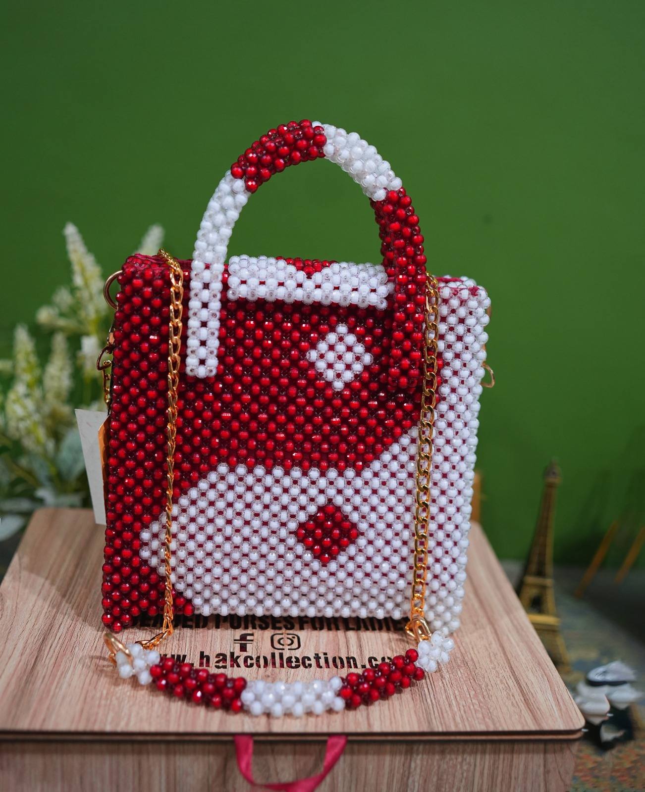 Red Crystal Bag