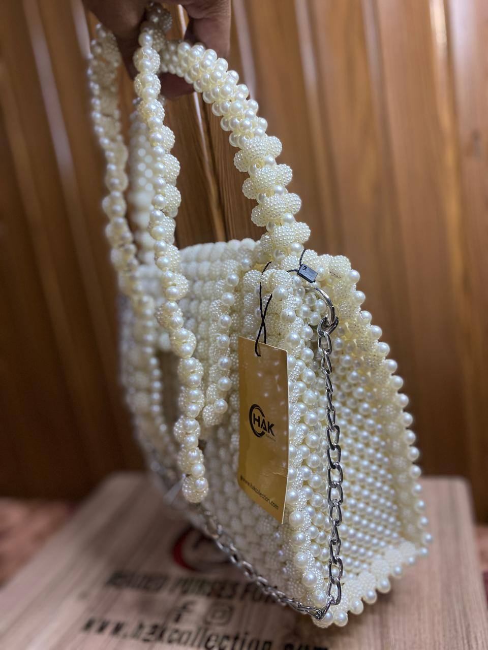 Vintage Style Beaded Bag