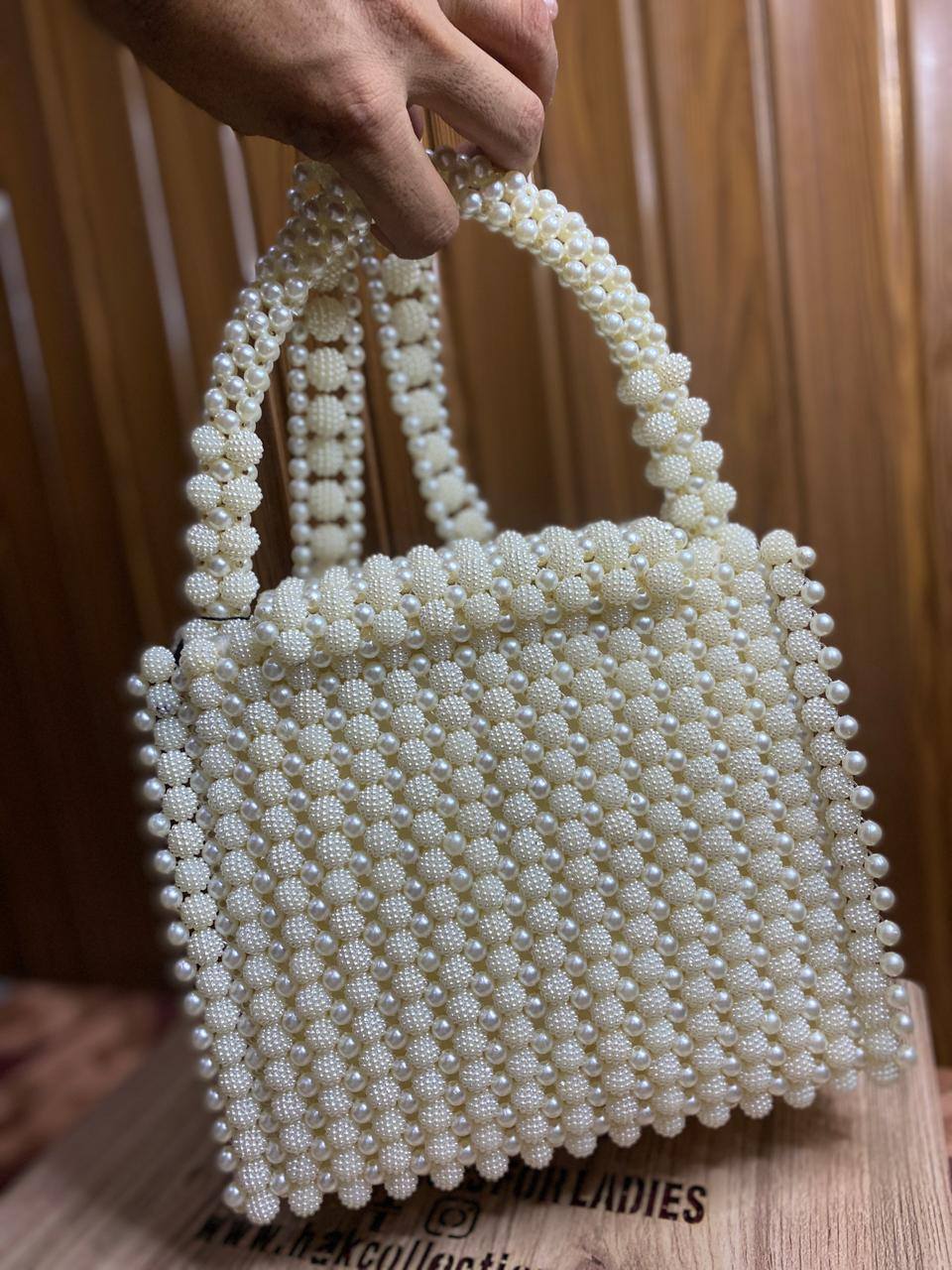 Vintage Style Beaded Bag