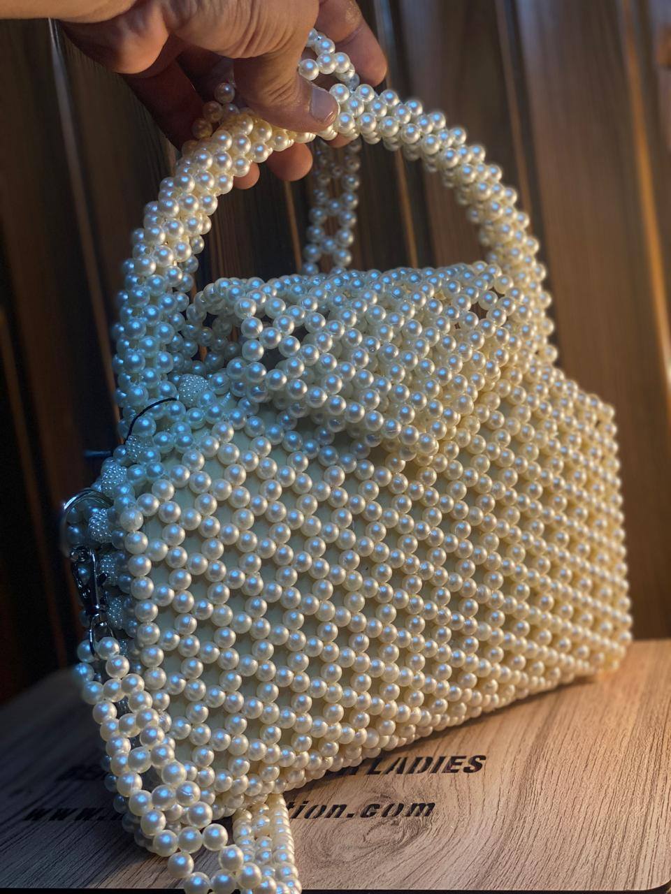 Vintage Style Beaded Bag