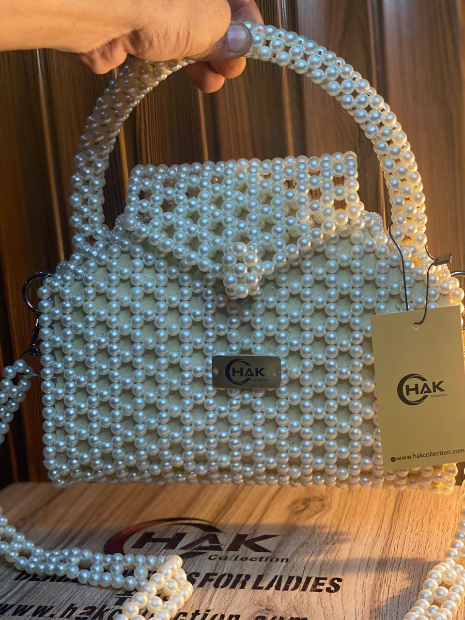 Vintage Style Beaded Bag