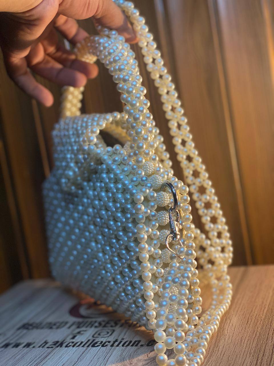 Vintage Style Beaded Bag