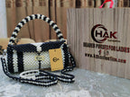 White&Black Bridal Purse