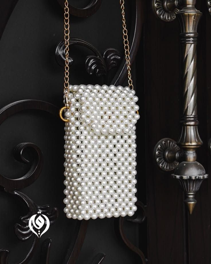 Vintage Beaded Mobile Cover