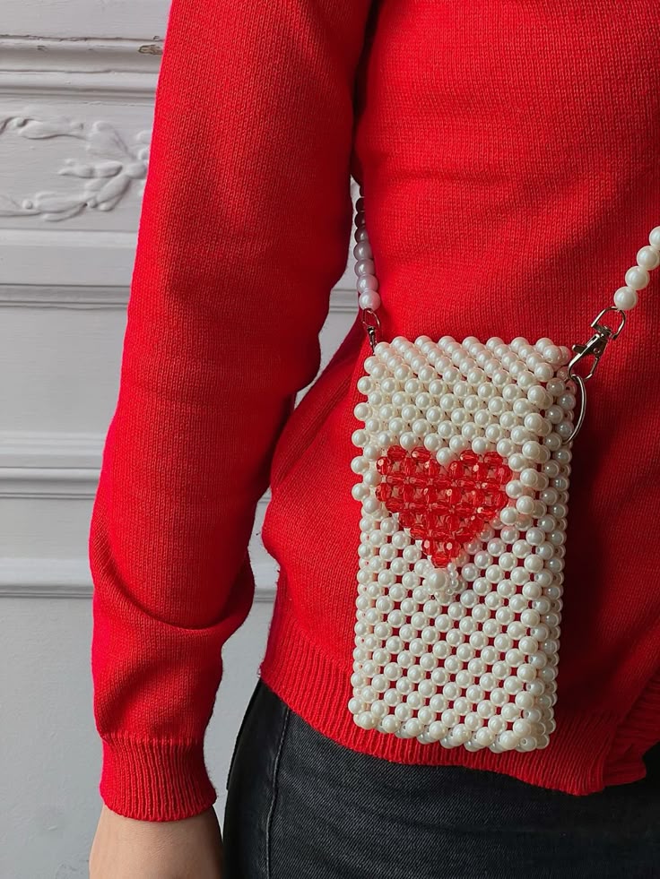 Vintage Beaded Mobile Cover