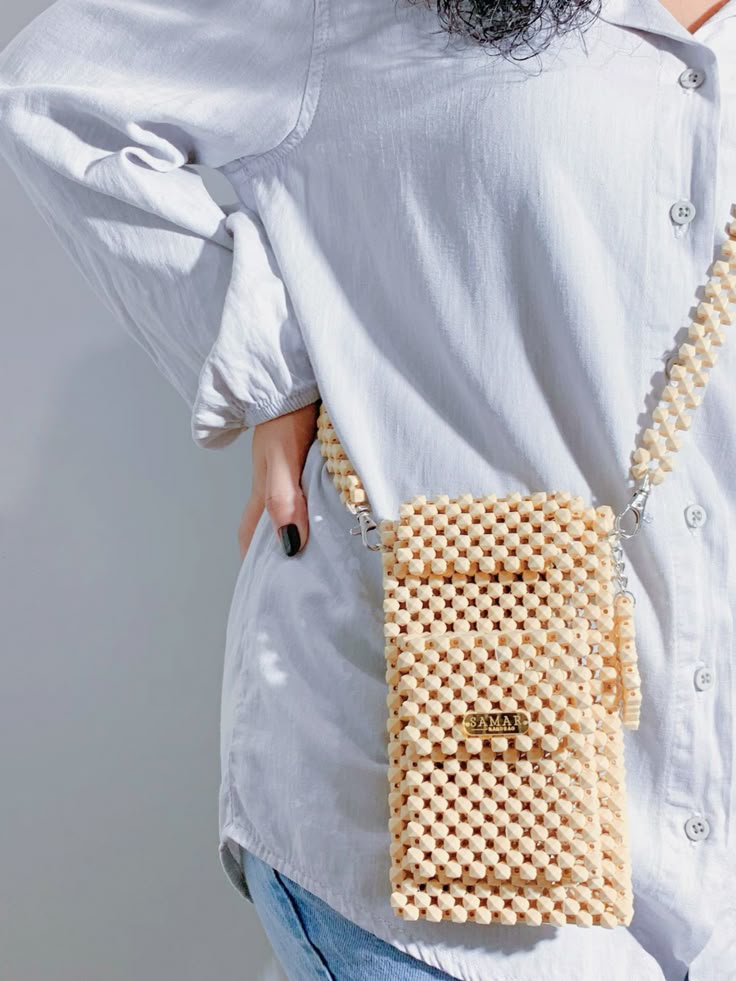 Lvory Beaded Mobile Cover