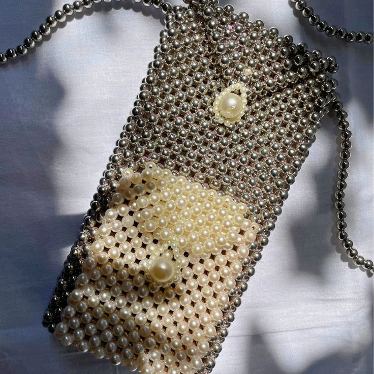 Lvory Beaded Mobile Cover