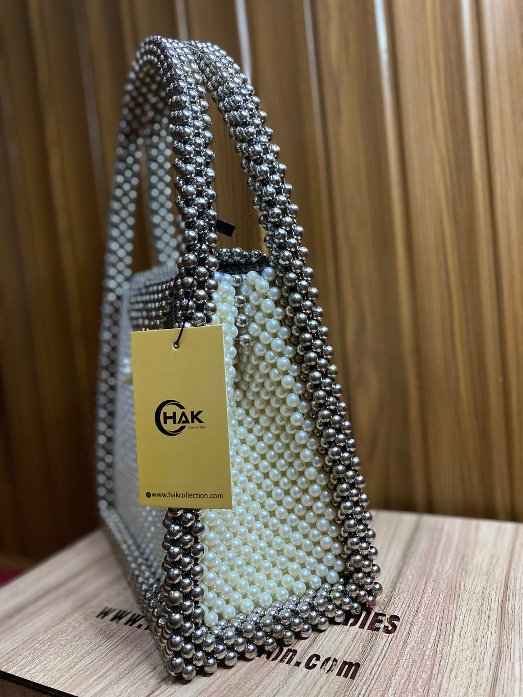 Beaded Hand Carry Bag