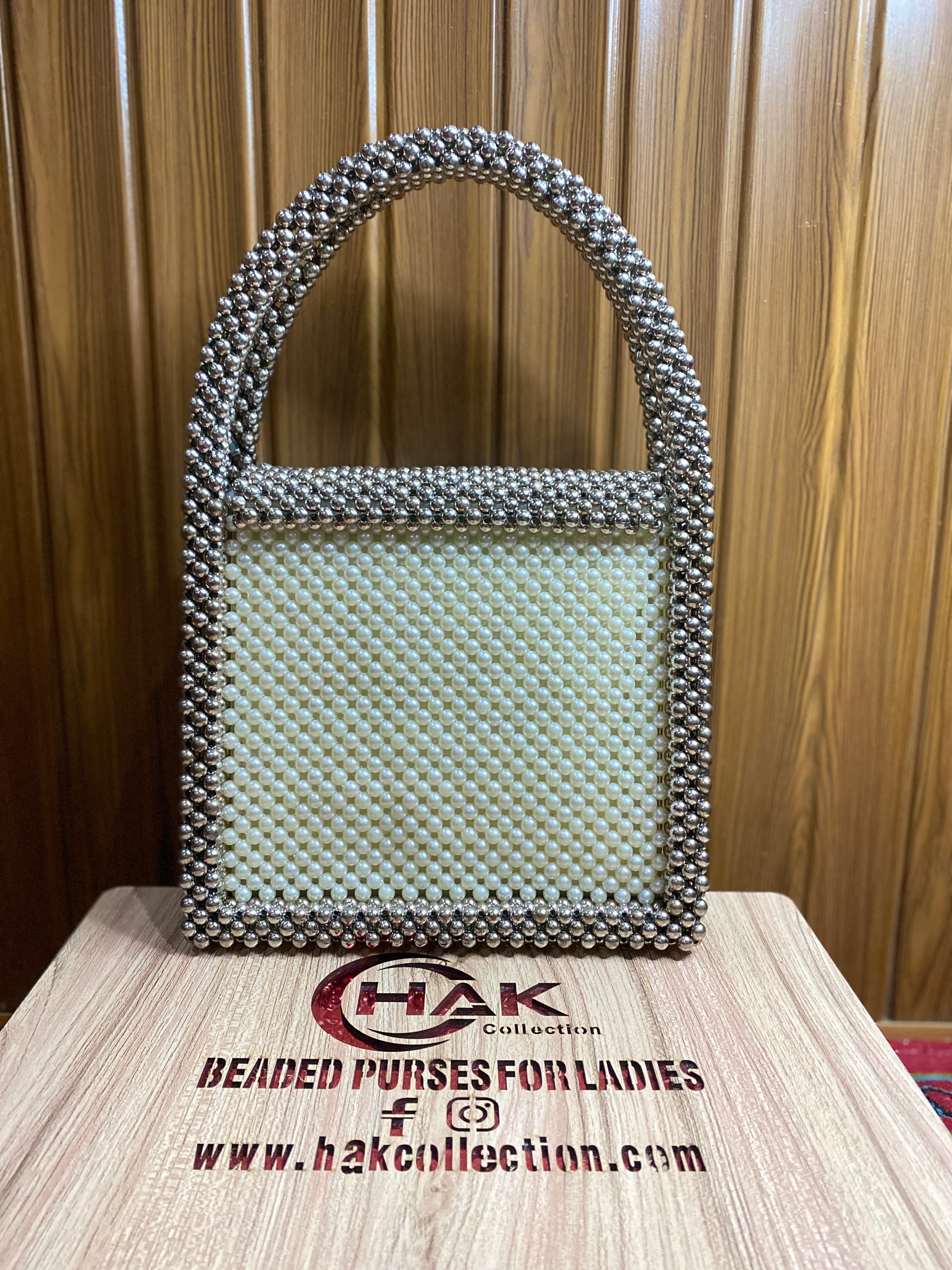 Beaded Hand Carry Bag