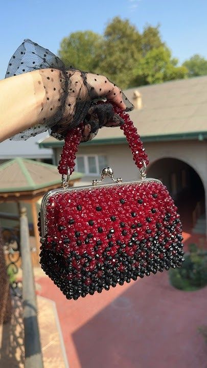 Crystal Beaded Clutch