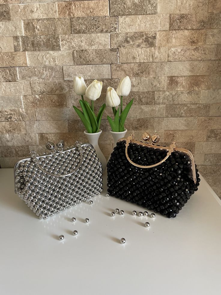 Crystal Beaded Clutch
