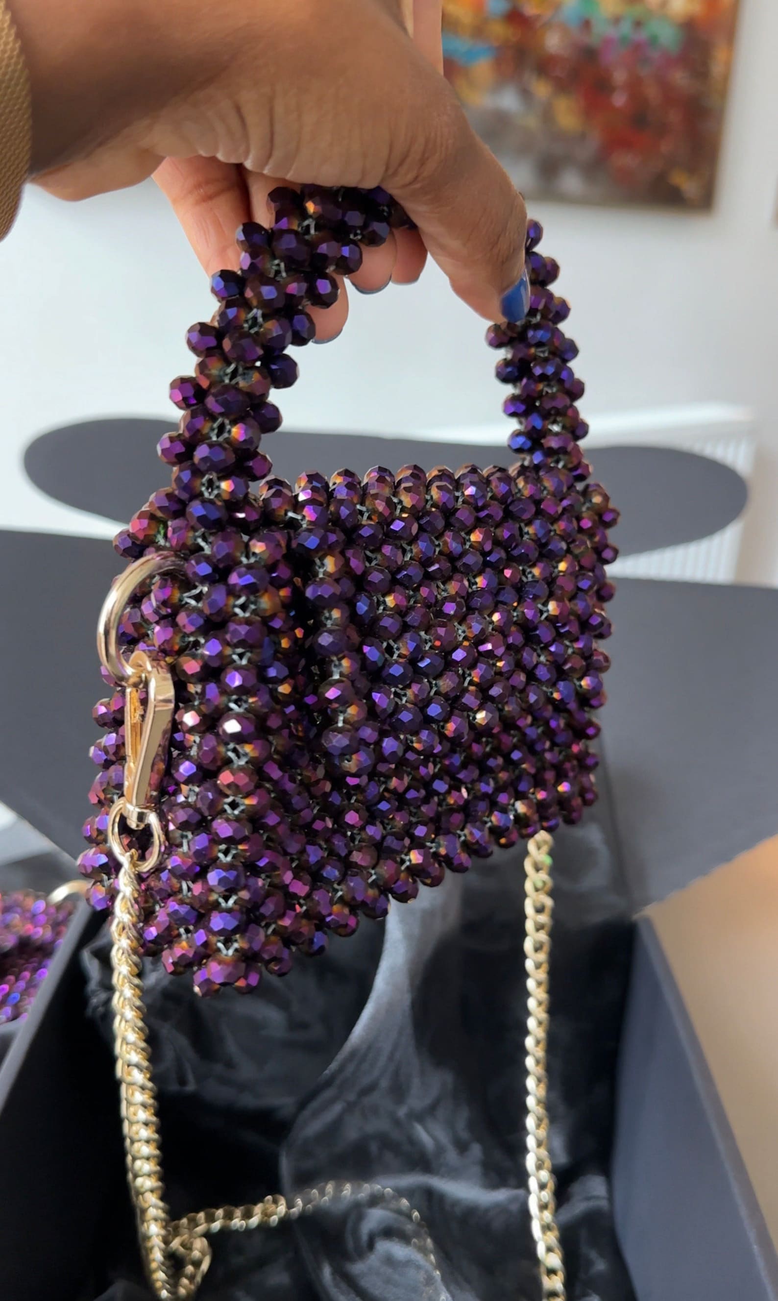 Crystal Beaded Bag