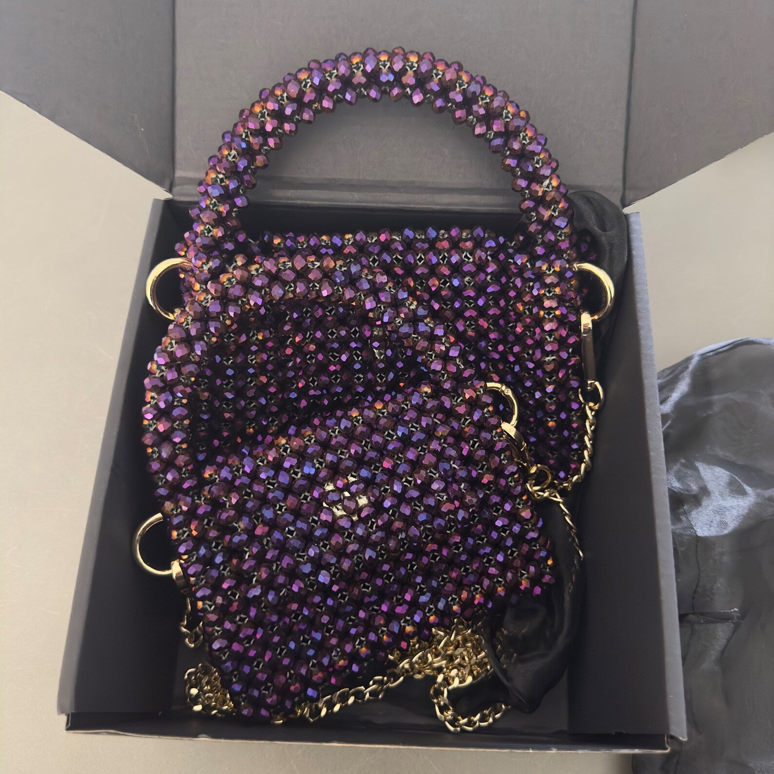 Crystal Beaded Bag