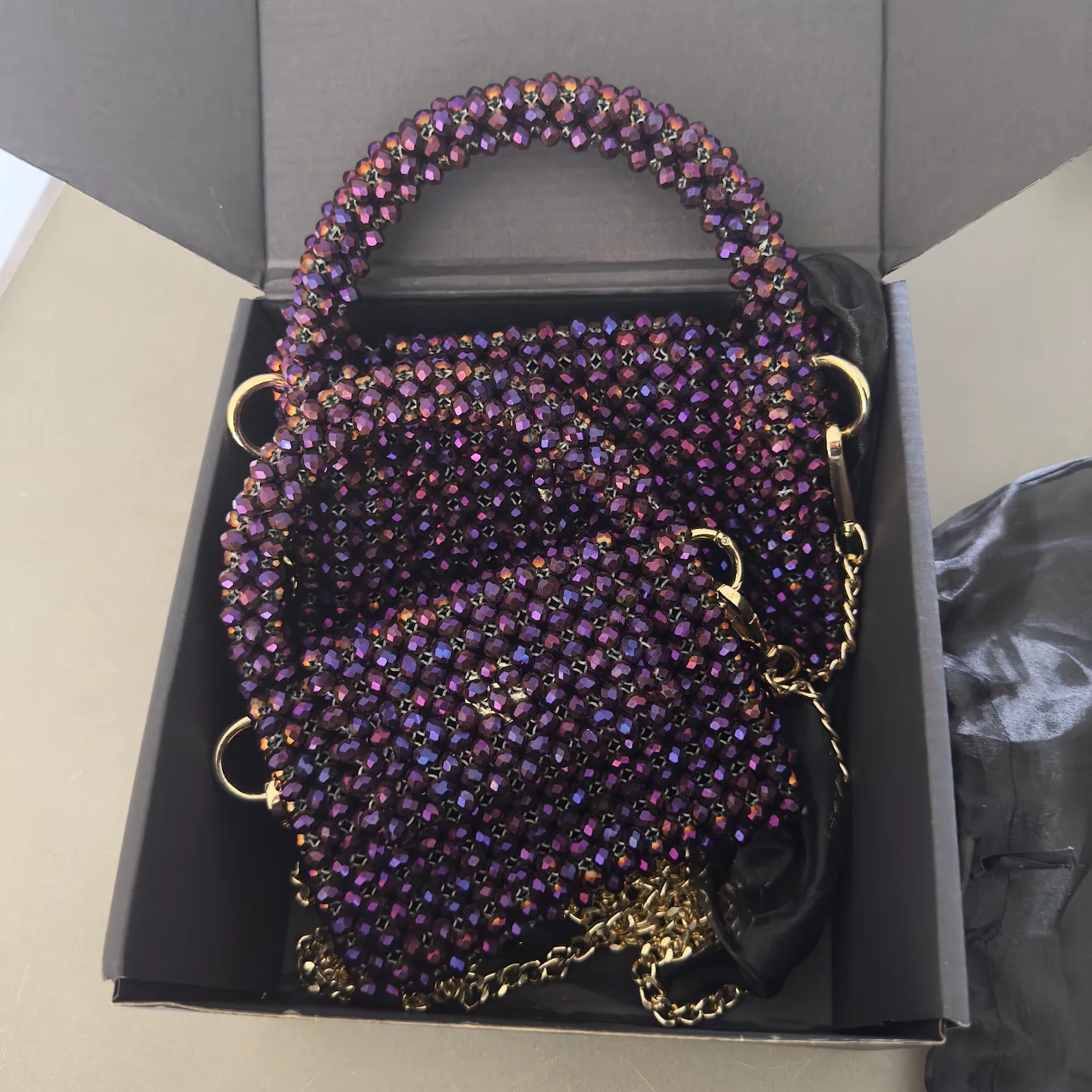 Crystal Beaded Bag