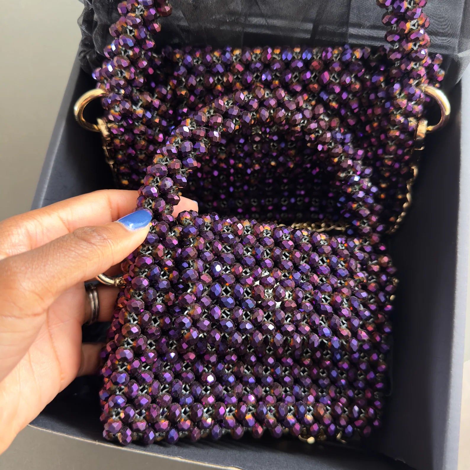 Crystal Beaded Bag