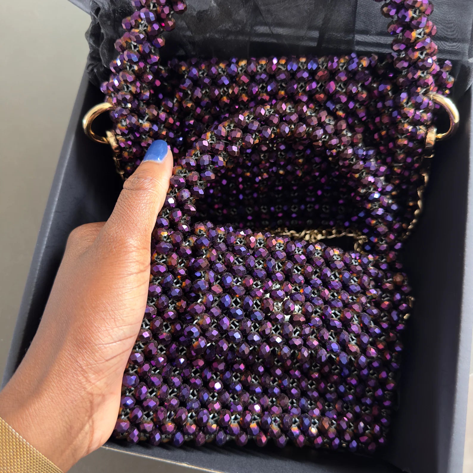 Crystal Beaded Bag