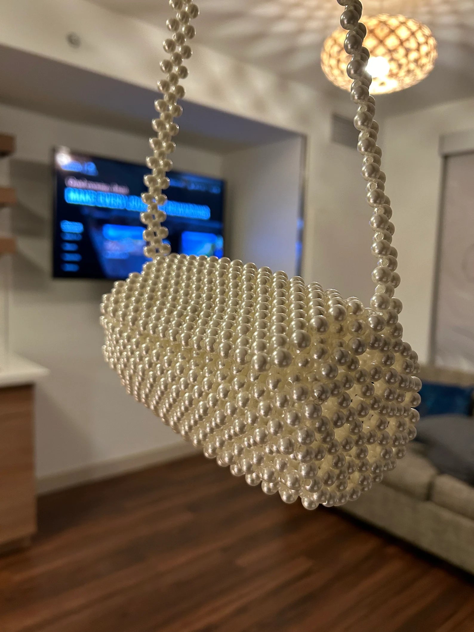 Beaded Hand Carry Bag