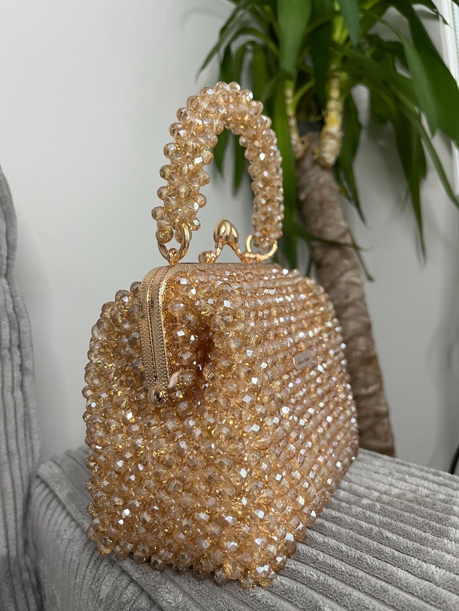 Crystal Hand Clutch