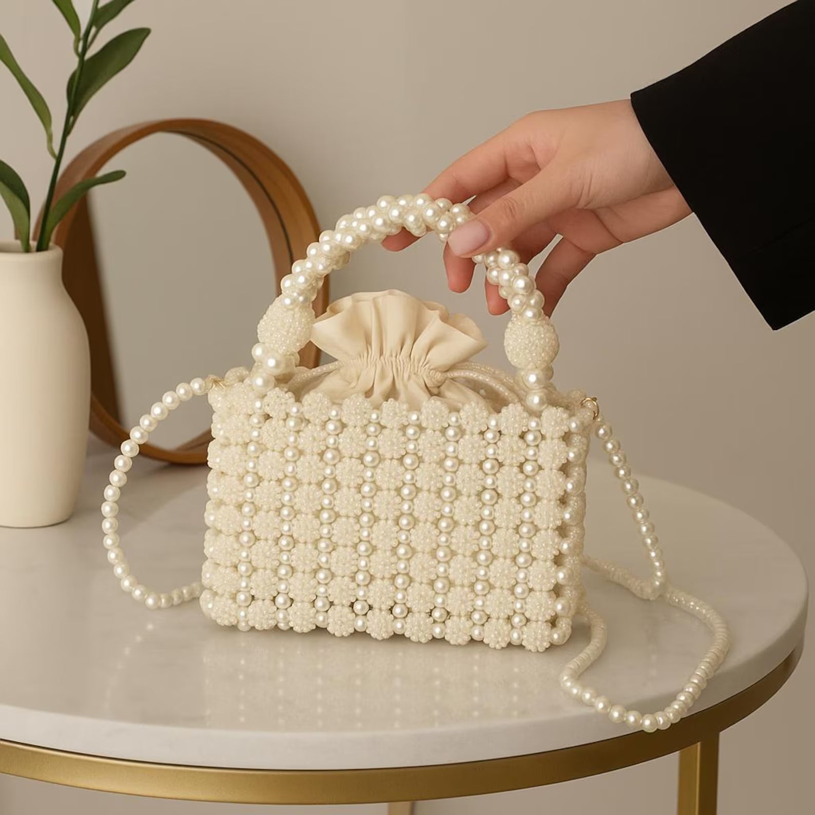 Vintage Beaded Bag