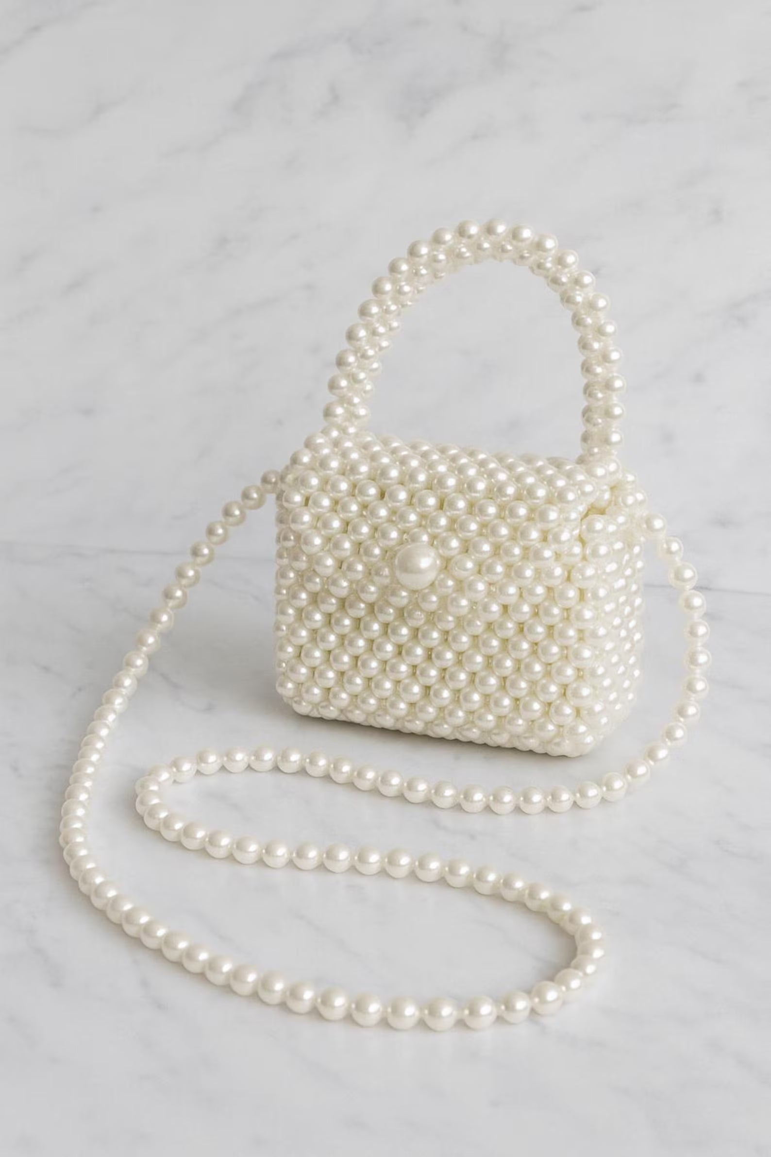 Peal Beaded Bag