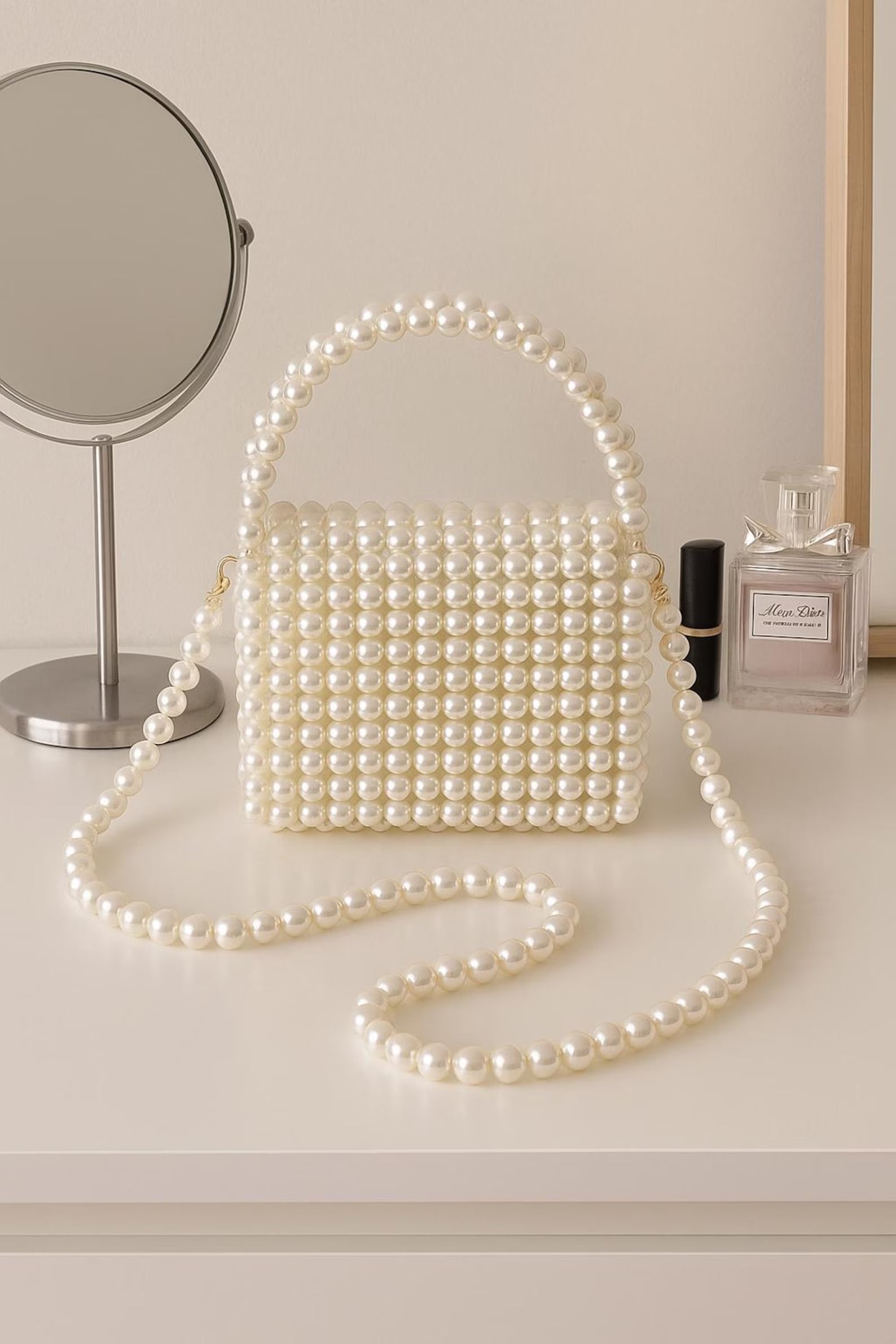 Peal Beaded Bag
