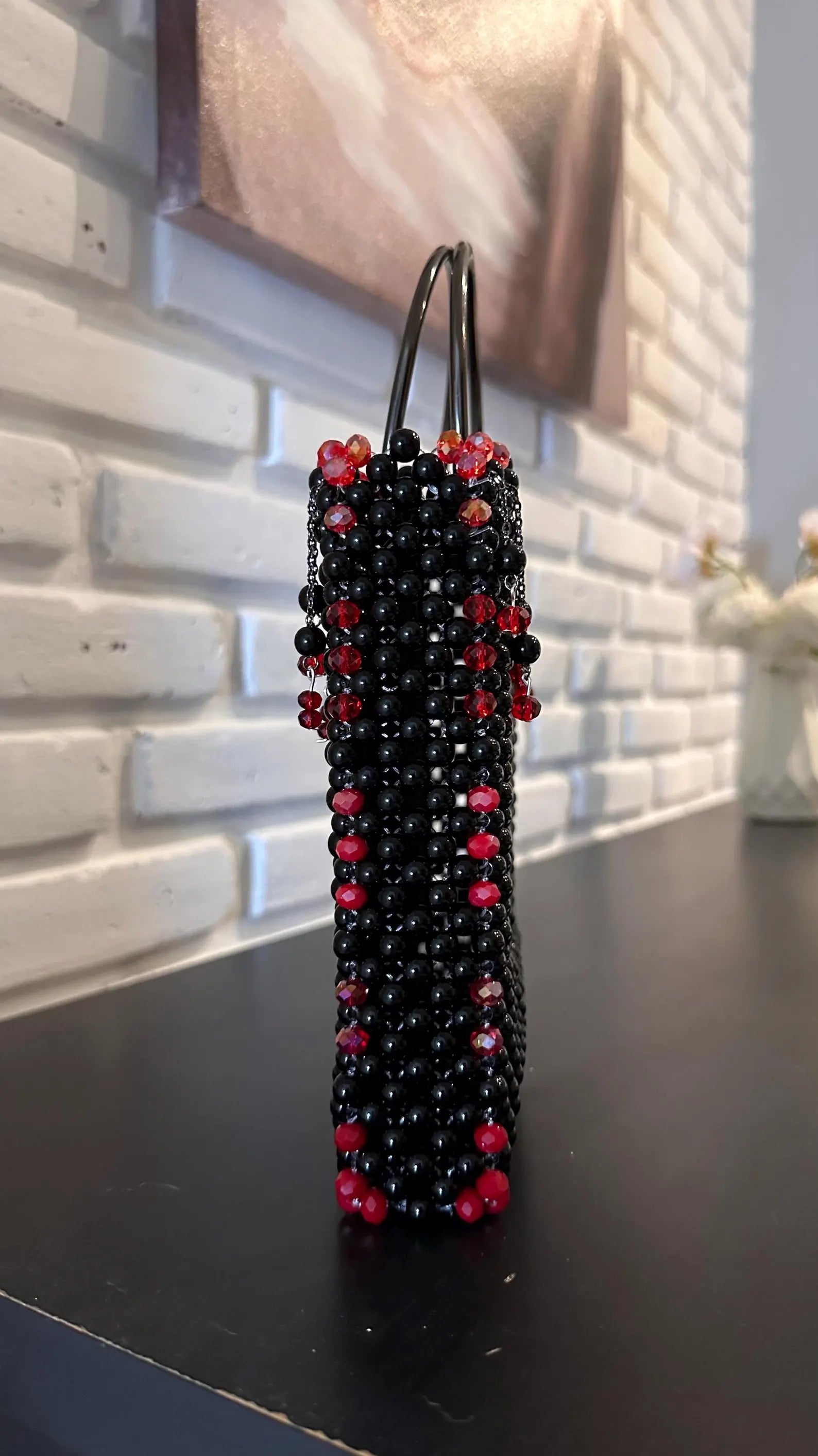 Black&Red Statement Bag