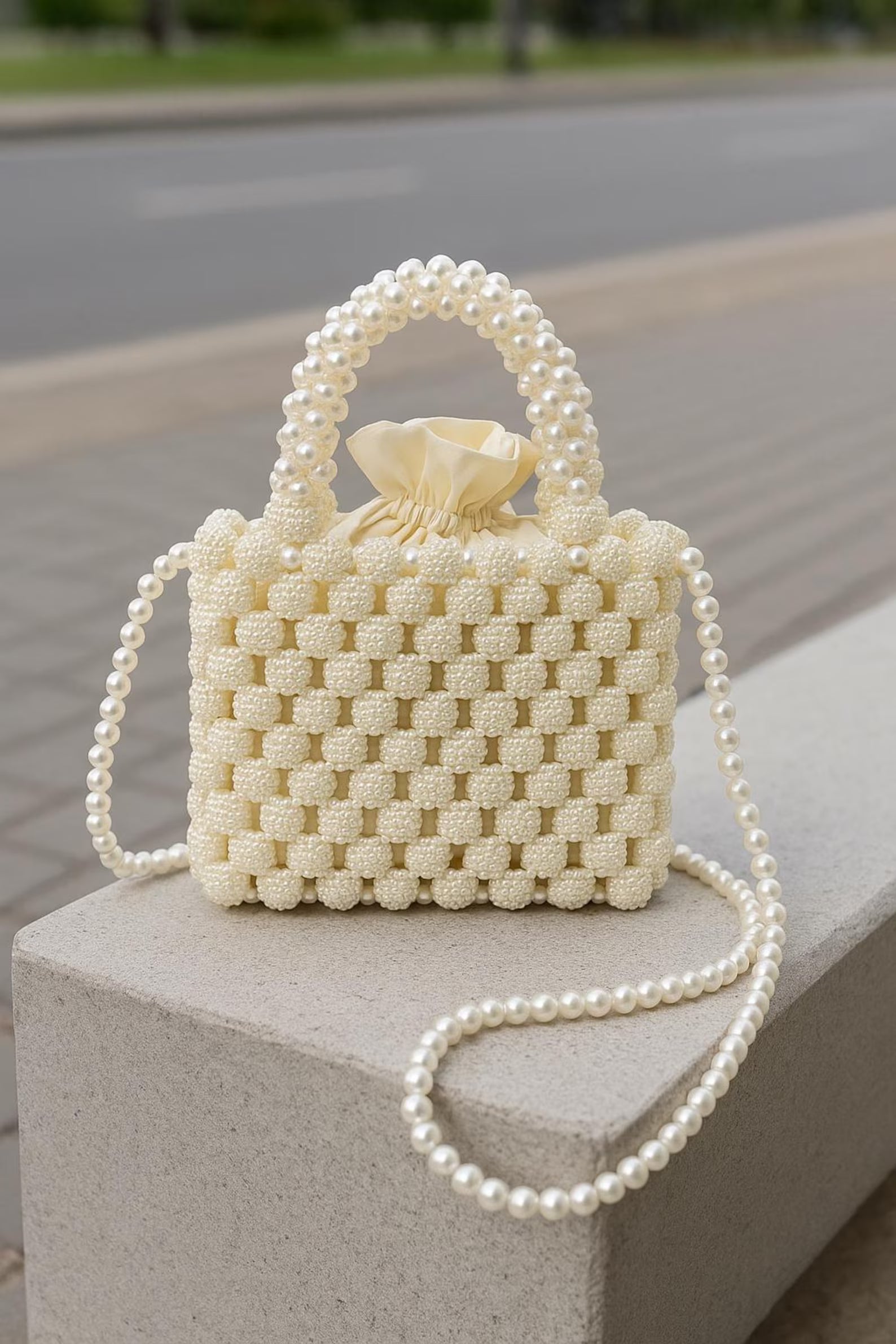 Vintage Beaded Bag
