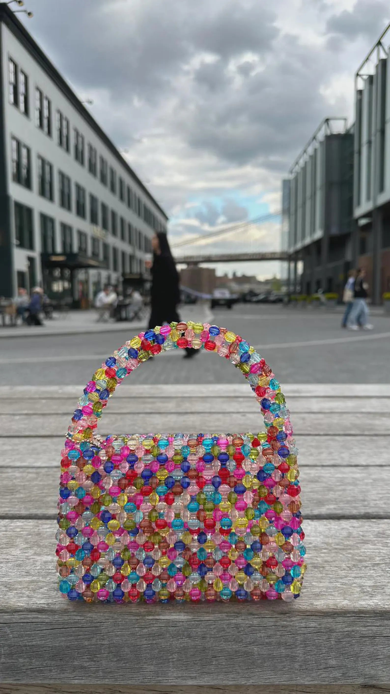 Vintage Beaded Bag