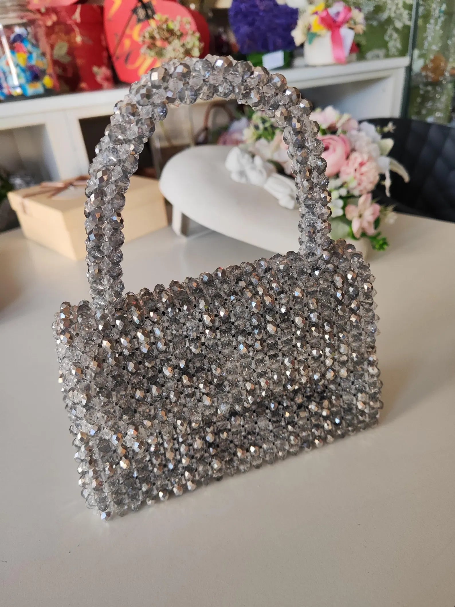 Crystal Beaded Bag