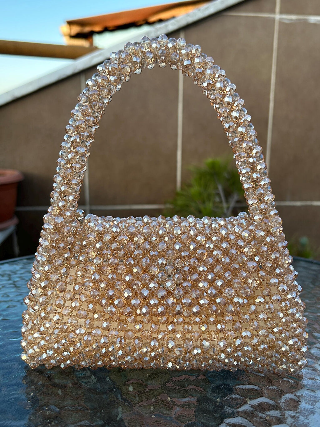 Crystal Beaded Bag