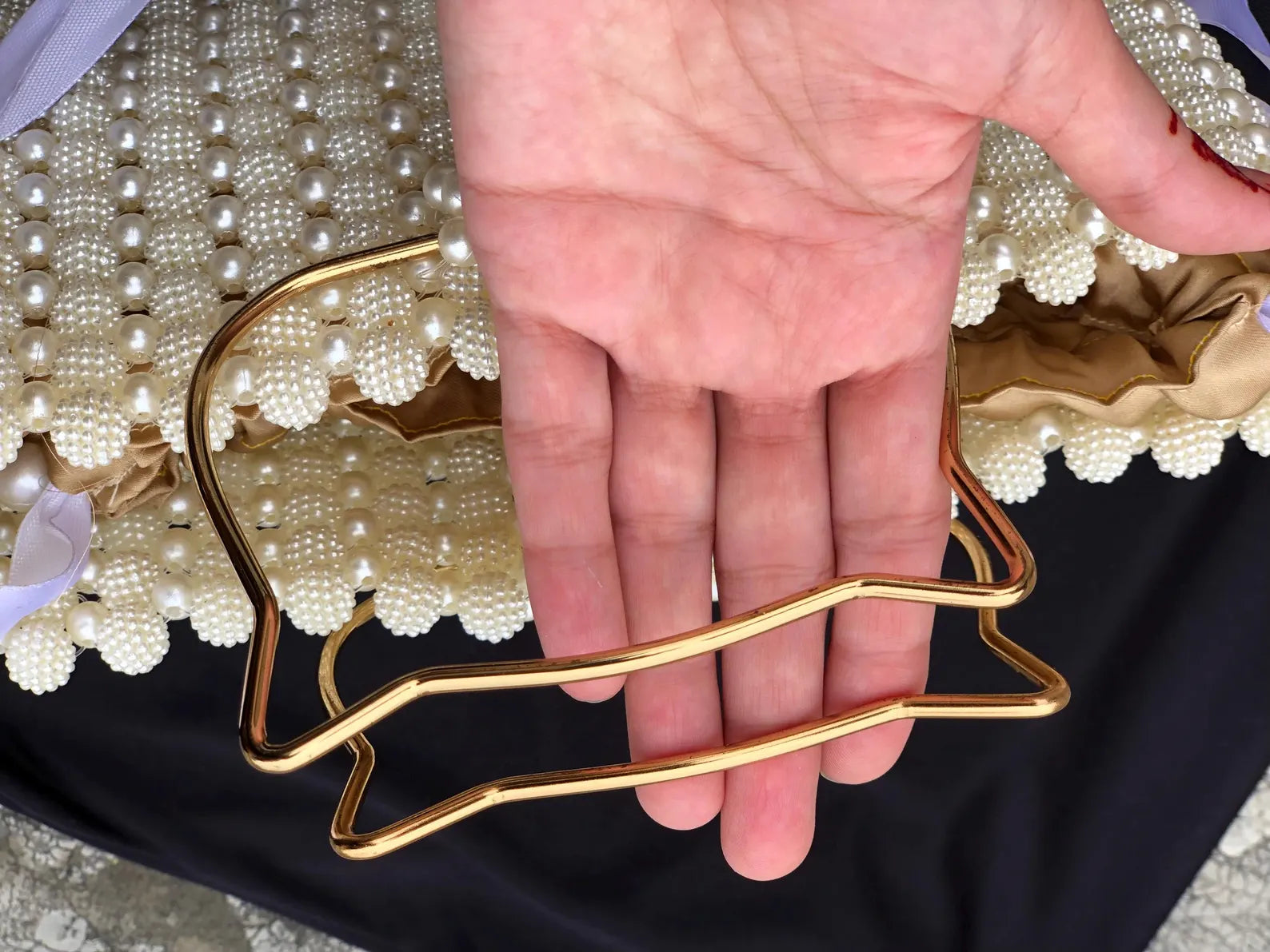Vintage Beaded Clutch
