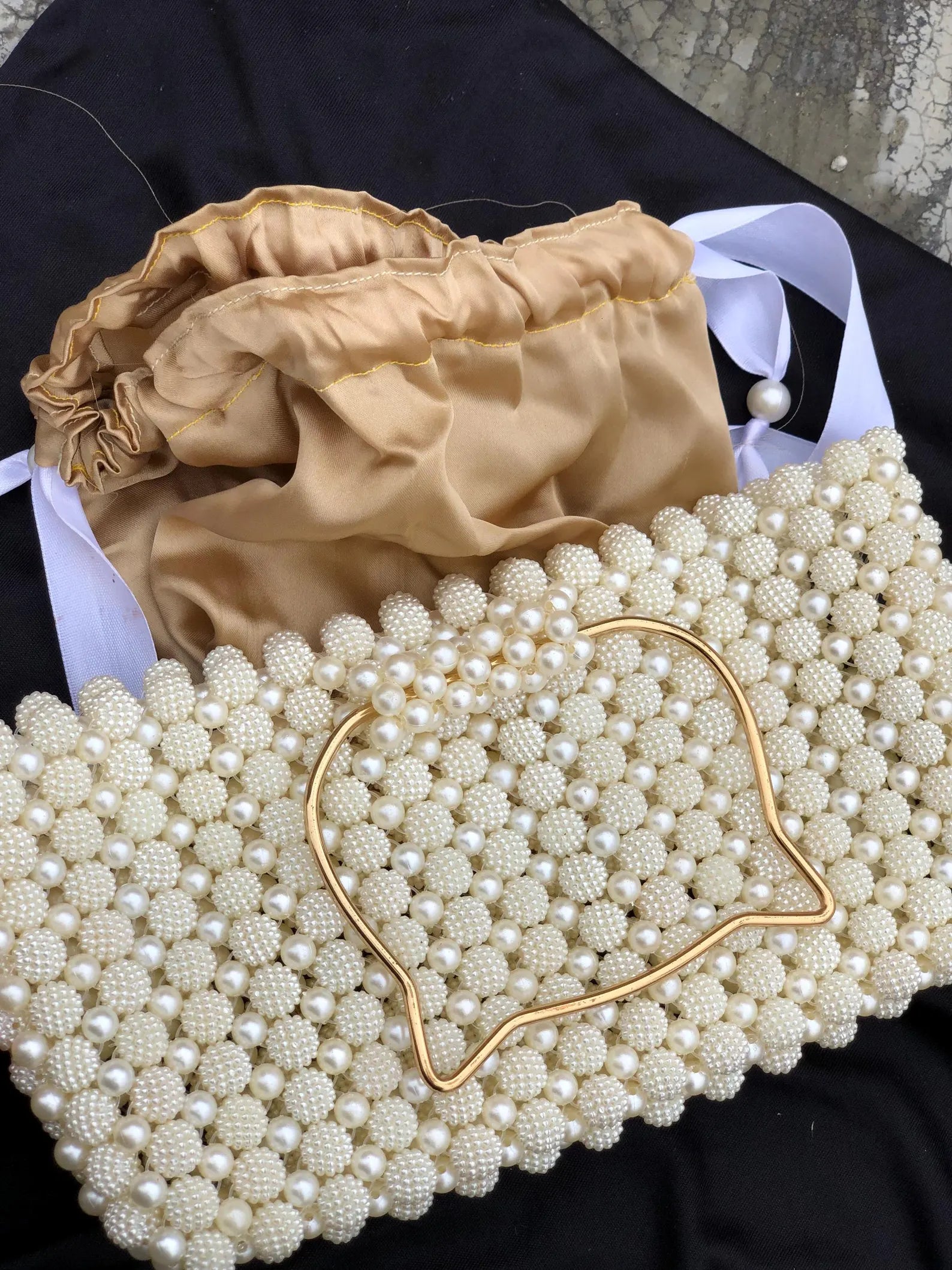 Vintage Beaded Clutch