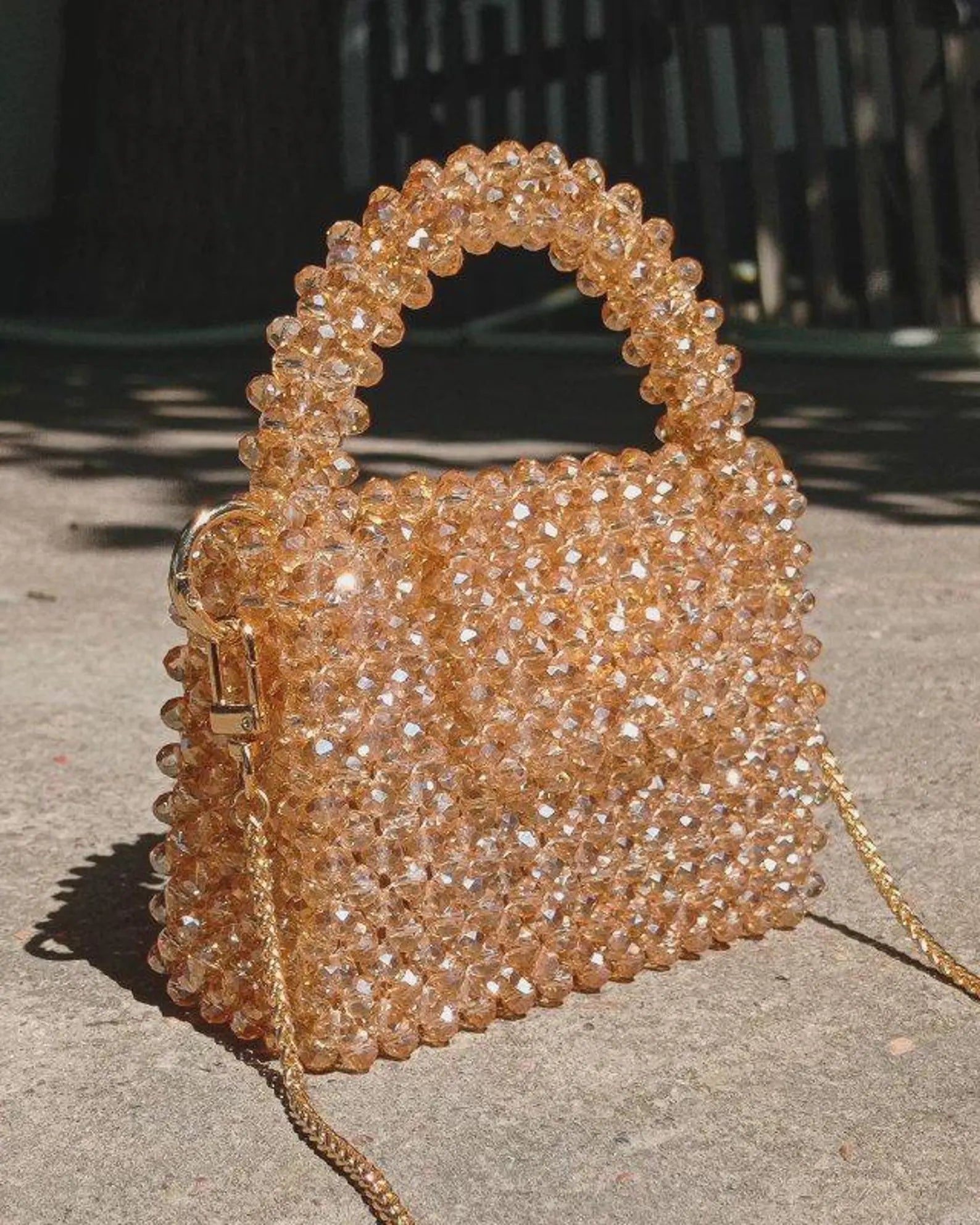 Crystal Beaded Bag
