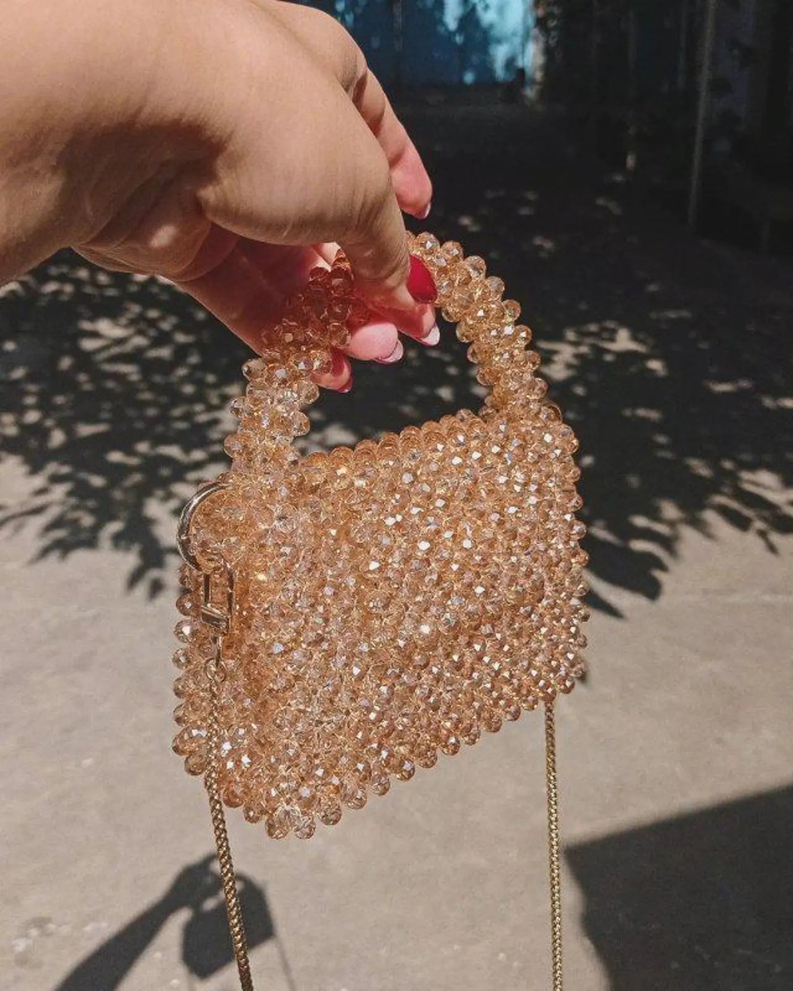 Crystal Beaded Bag