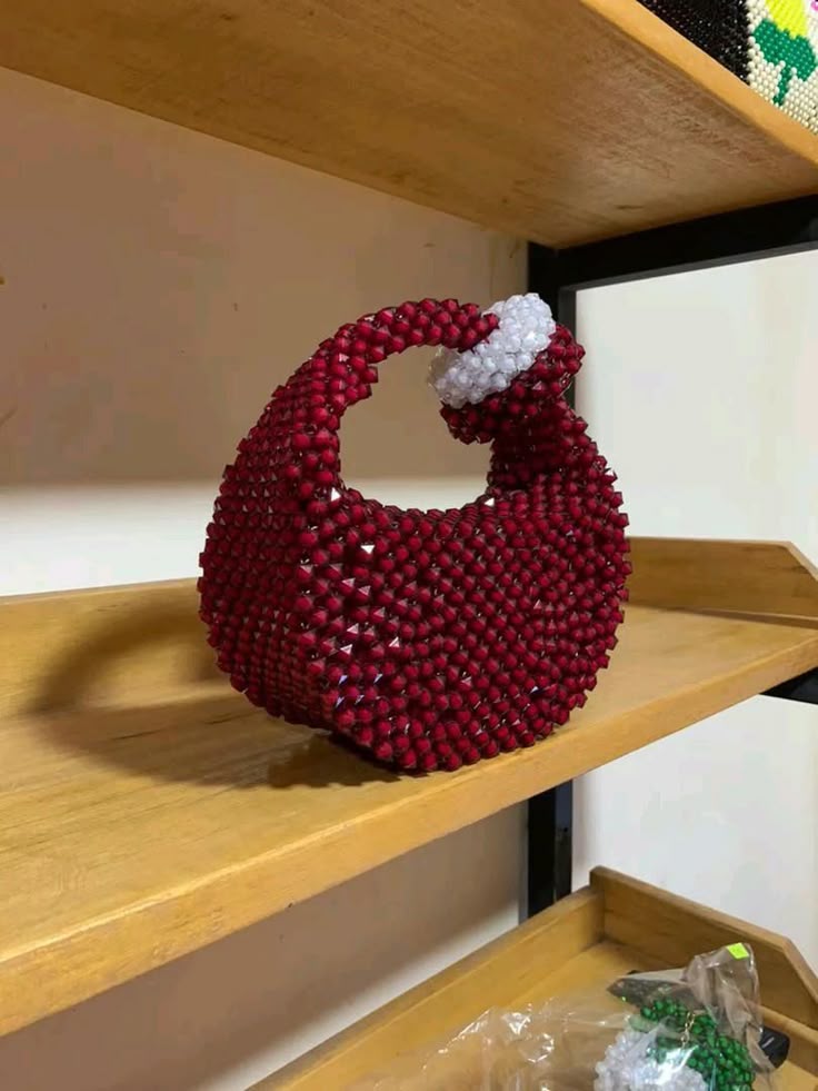 Crystal Beaded Bridal Purse